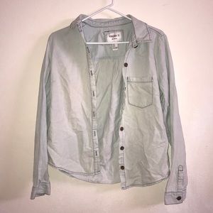 FOREVER 21 Denim Wash Shirt